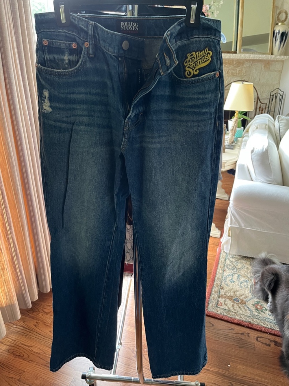 Lucky brand Rolling Stones Dark Indigo Jeans